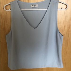 Beautiful blue Babaton top